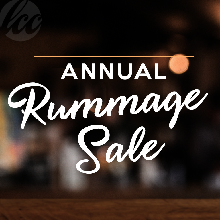 LCC Annual Rummage Sale