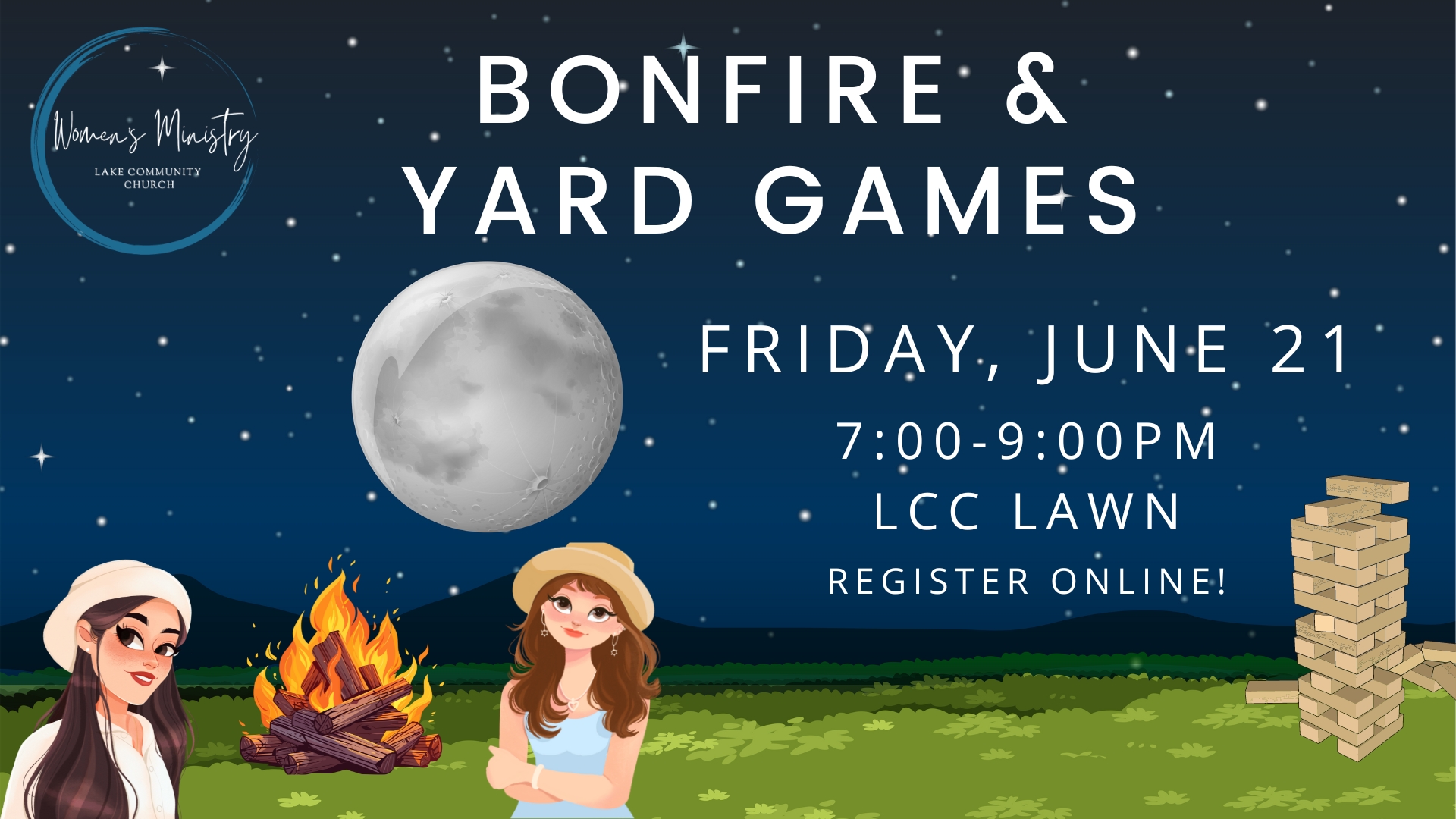 Bonfire & Yard Games